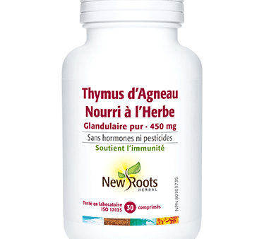 New roots - grass-fed lamb thymus 30 tabs on Sale