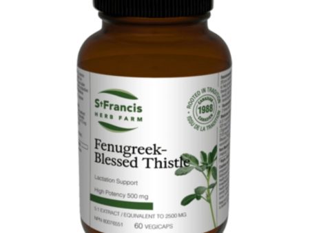 St-francis - fenugreek & blessed thistle - 60 caps Hot on Sale