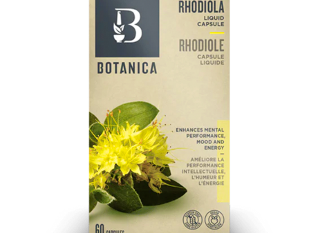 Botanica - rhodiola liquid caps (certified organic) 60 caps For Discount