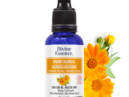 Divine essence - organic calendula skin care oil For Discount