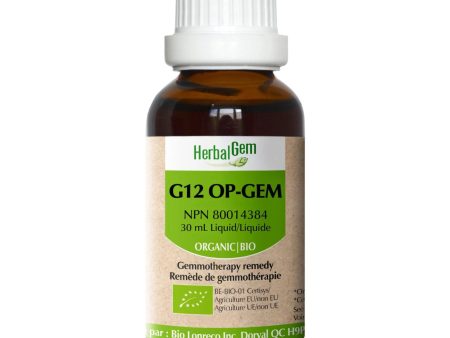 Herbalgem - g12 op-gem - 30 ml Online now