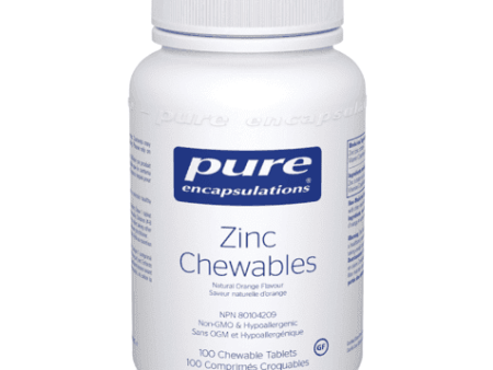 Pure encaps - zinc chewables® - 100 chew tabs on Sale