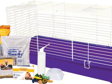 Ware Mfg. Inc. Bird sm An - Home Sweet Home Complete Kit For Pet Rabbits Hot on Sale