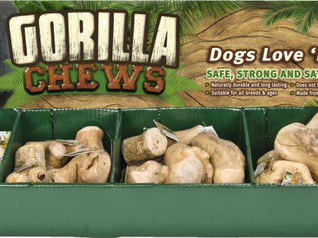 Ware Mfg. Inc.  Dog cat - Gorilla Chew Pop Display Hot on Sale