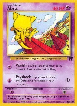 Abra (49 82) [Team Rocket Unlimited] on Sale