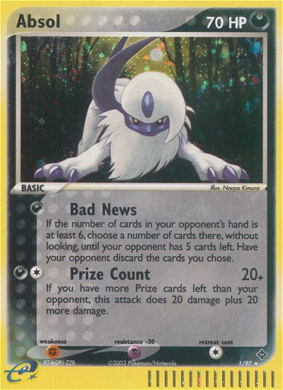 Absol (1 97) [EX: Dragon] Cheap