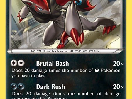 Zoroark (90 113) (Cosmos Holo) (Blister Exclusive) [Black & White: Legendary Treasures] Discount