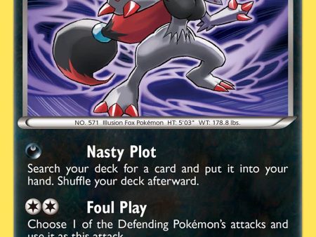 Zoroark (71 114) (Cracked Ice Holo) (Blister Exclusive) [Black & White: Base Set] Online Hot Sale