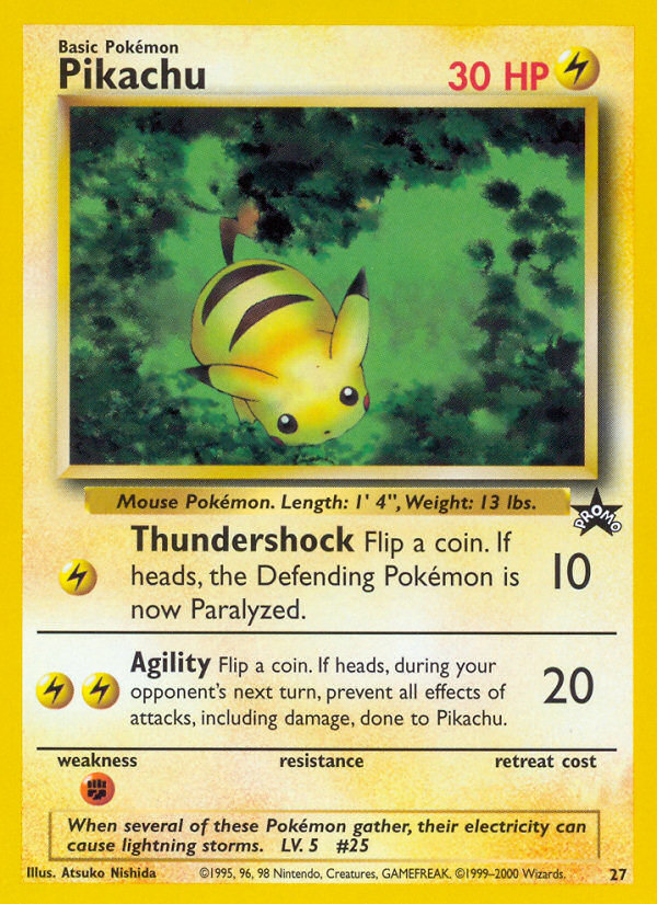 Pikachu (27) [Wizards of the Coast: Black Star Promos] Cheap