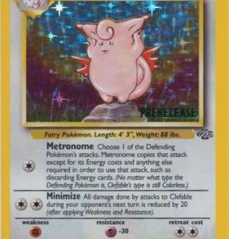 Clefable (1 64) (Prerelease Promo) [Jungle Unlimited] For Sale