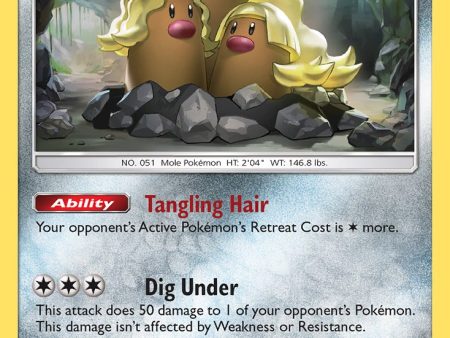 Alolan Dugtrio (87 149) (Cosmos Holo) (Blister Exclusive) [Sun & Moon: Base Set] Hot on Sale