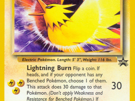 Zapdos (23) [Wizards of the Coast: Black Star Promos] Online Hot Sale