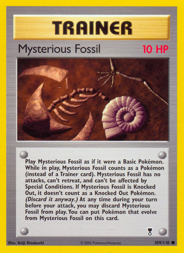 Mysterious Fossil (109 110) [Legendary Collection] Supply